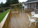 decking, pergolas, fencing, timber features